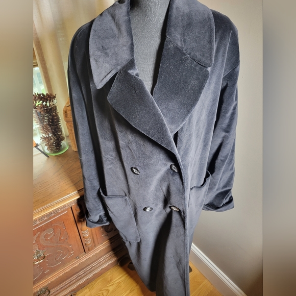 Spiegel Jackets & Coats Vintage Spiegel Double Breasted Long Velvet